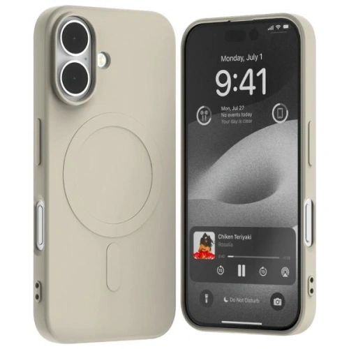 Buy Mercury MagSafe Semi-Silicone Case Apple iPhone 16 stone - MCR219 - {ean13} - Home Screen Store Europe