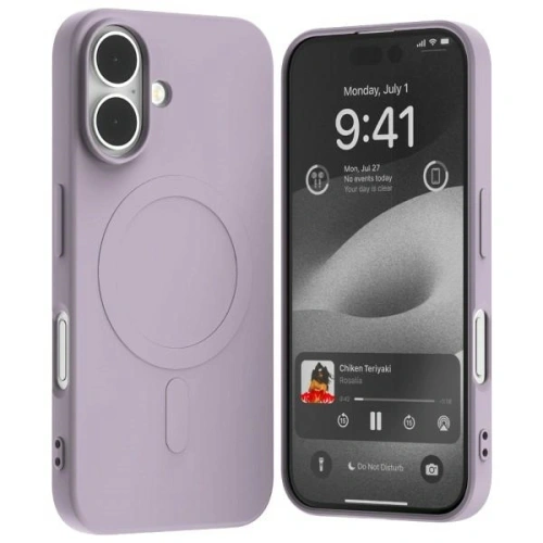 Kup Carcasa Semi-Silicon Mercury MagSafe pentru Apple iPhone 16 violet liliac - MCR221 - {ean13} - Sklep Home Screen