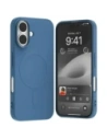 Carcasă semi-siliconică Mercury MagSafe pentru Apple iPhone 16, albastră