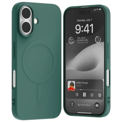 Kup Etui Mercury MagSafe Semi-Silicone do Apple iPhone 16 zielony - MCR224 - {ean13} - Sklep Home Screen