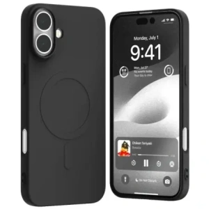 Kup Etui Mercury MagSafe Semi-Silicone do Apple iPhone 16 Plus czarny - MCR225 - {ean13} - Sklep Home Screen