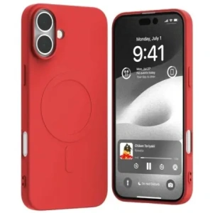 Kup Etui Mercury MagSafe Semi-Silicone do Apple iPhone 16 Plus czerwony - MCR226 - {ean13} - Sklep Home Screen