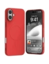 Mercury MagSafe Semi-Silikonhülle für Apple iPhone 16 Plus rot