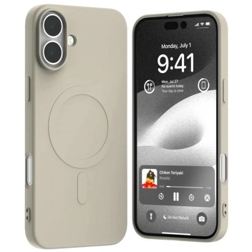 Buy Mercury MagSafe Semi-Silicone Case Apple iPhone 16 Plus stone - MCR227 - {ean13} - Home Screen Store Europe