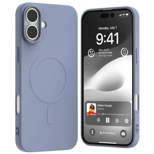 Buy Mercury MagSafe Semi-Silicone Case Apple iPhone 16 Plus lavender - MCR228 - {ean13} - Home Screen Store Europe