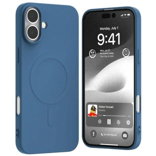 Buy Mercury MagSafe Semi-Silicone Case Apple iPhone 16 Plus blue - MCR230 - {ean13} - Home Screen Store Europe