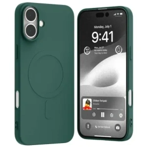 Kup Etui Mercury MagSafe Semi-Silicone do Apple iPhone 16 Plus zielony - MCR232 - {ean13} - Sklep Home Screen