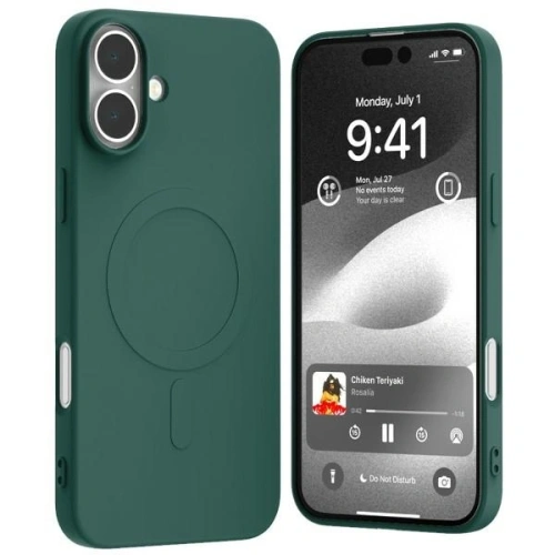 Kup Etui Mercury MagSafe Semi-Silicone do Apple iPhone 16 Plus zielony - MCR232 - {ean13} - Sklep Home Screen