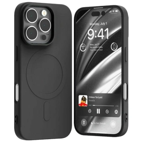 Buy Mercury MagSafe Semi-Silicone Case Apple iPhone 16 Pro black - MCR233 - {ean13} - Home Screen Store Europe