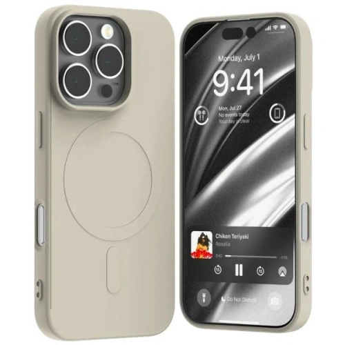 Buy Mercury MagSafe Semi-Silicone Case Apple iPhone 16 Pro stone - MCR235 - {ean13} - Home Screen Store Europe