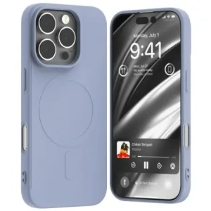 Kup Etui Mercury MagSafe Semi-Silicone do Apple iPhone 16 Pro lawenda - MCR236 - {ean13} - Sklep Home Screen