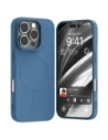 Carcasa Semi-Silicon Mercury MagSafe pentru Apple iPhone 16 Pro albastră