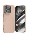 Etui Mercury MagSafe Semi-Silicone do Apple iPhone 16 Pro różowo-piaskowy