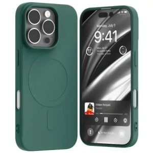 Kup Carcasa Semi-Siliconă Mercury MagSafe pentru Apple iPhone 16 Pro verde - MCR240 - {ean13} - Sklep Home Screen