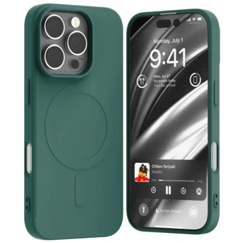 Kup Carcasa Semi-Siliconă Mercury MagSafe pentru Apple iPhone 16 Pro verde - MCR240 - {ean13} - Sklep Home Screen