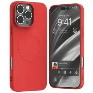 Kup Etui Mercury MagSafe Semi-Silicone do Apple iPhone 16 Pro Max czerwony - MCR242 - {ean13} - Sklep Home Screen