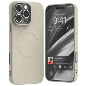 Kup Etui Mercury MagSafe Semi-Silicone do Apple iPhone 16 Pro Max kamienny - MCR243 - {ean13} - Sklep Home Screen