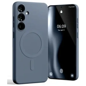 Buy Mercury MagSafe Semi-Silicone Case Samsung Galaxy S24 FE navy blue - MCR251 - {ean13} - Home Screen Store Europe