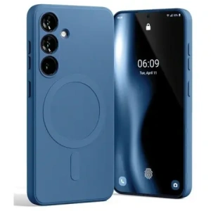 Buy Mercury MagSafe Semi-Silicone Case Samsung Galaxy S24 blue - MCR269 - {ean13} - Home Screen Store Europe