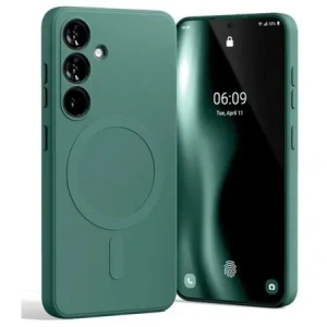 Buy Mercury MagSafe Semi-Silicone Case Samsung Galaxy S24 green - MCR271 - {ean13} - Home Screen Store Europe