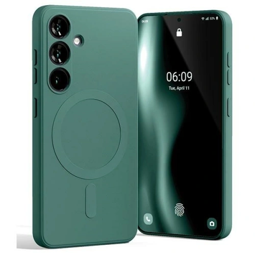 Kup Husa Semi-Siliconă Mercury MagSafe pentru Samsung Galaxy S24 verde - MCR271 - {ean13} - Sklep Home Screen