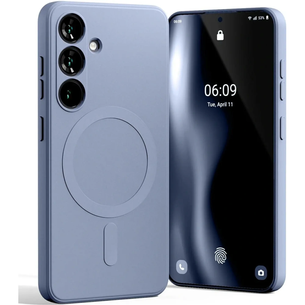 Etui Mercury MagSafe Semi-Silicone do Samsung Galaxy S25 lawenda