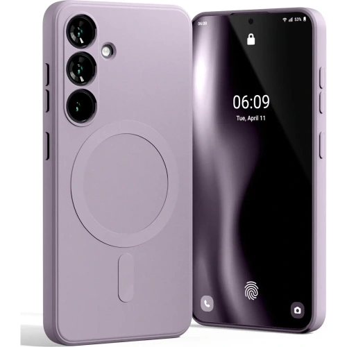 Kup Carcasă Semi-Silicon Mercury MagSafe pentru Samsung Galaxy S25, violet lila - MCR284 - {ean13} - Sklep Home Screen