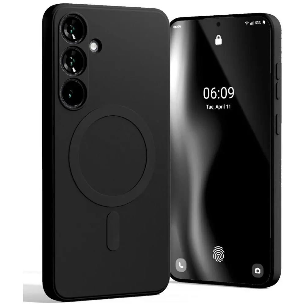 Etui Mercury MagSafe Semi-Silicone do Samsung Galaxy S25+ Plus czarny