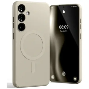 Buy Mercury MagSafe Semi-Silicone Case Samsung Galaxy S25+ Plus stone - MCR300 - {ean13} - Home Screen Store Europe