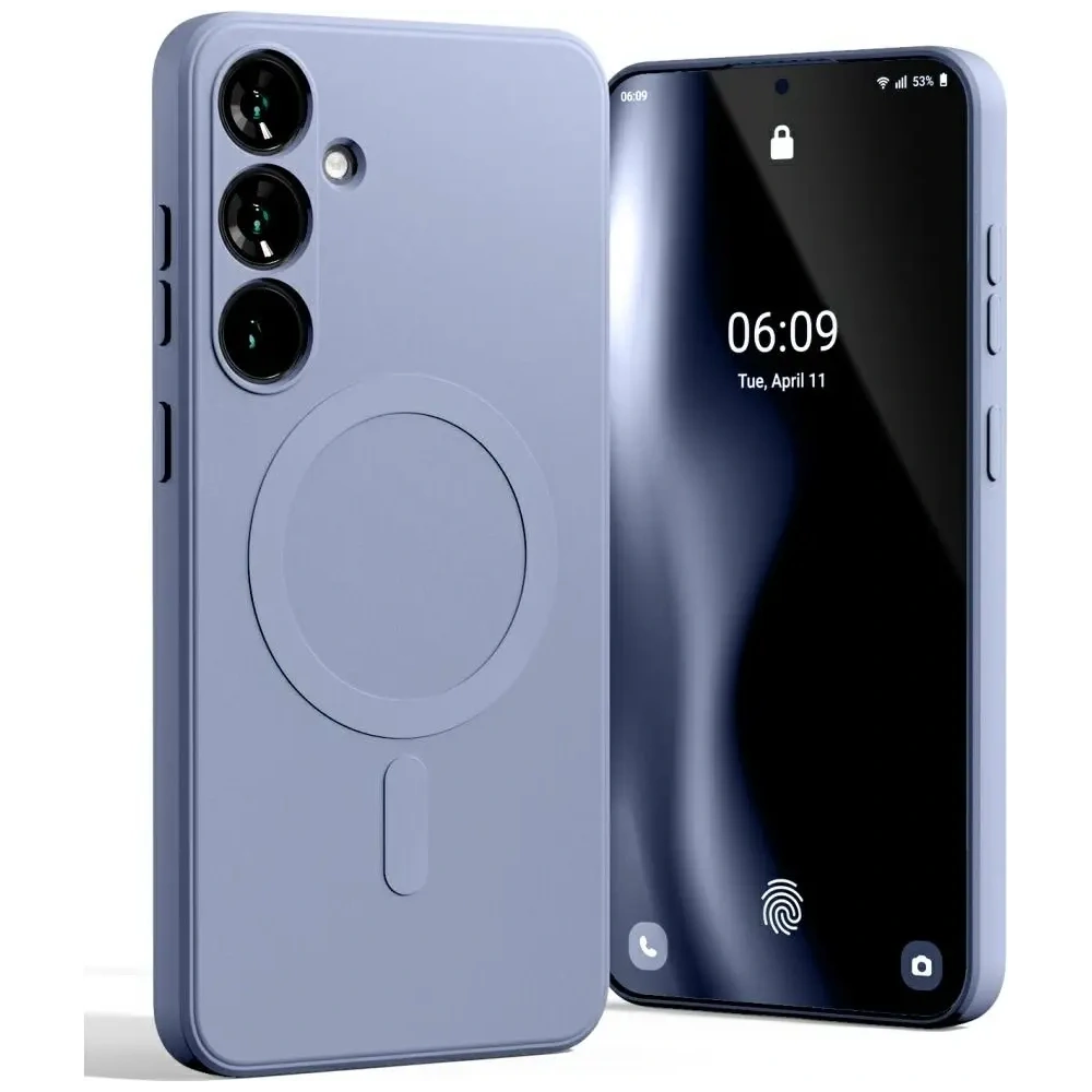 Etui Mercury MagSafe Semi-Silicone do Samsung Galaxy S25+ Plus lawenda