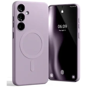 Buy Mercury MagSafe Semi-Silicone Case Samsung Galaxy S25+ Plus lilac purple - MCR302 - {ean13} - Home Screen Store Europe
