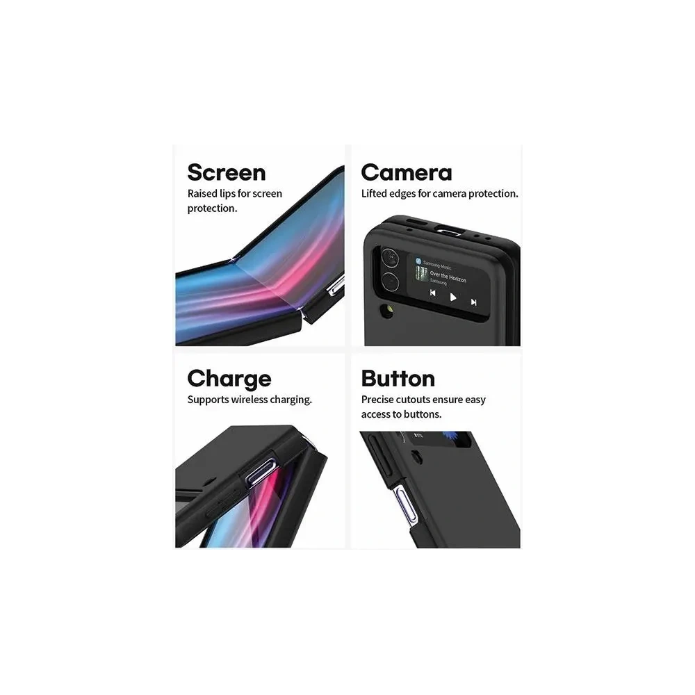 Etui Mercury PC Hard Bumper do Samsung Galaxy Z Flip5 czarny
