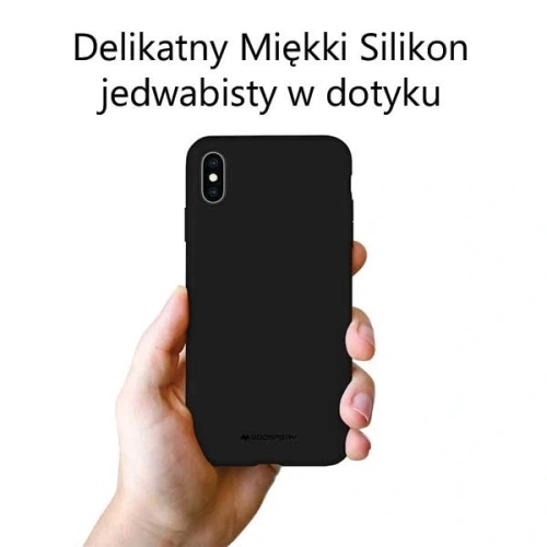 Kup Mercury Silikonhülle für Apple iPhone 15 schwarz - MCR340 - {ean13} - Sklep Home Screen