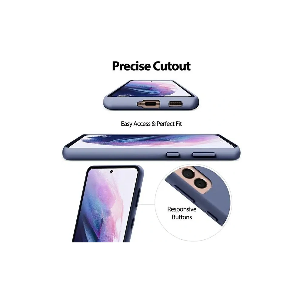 Etui Mercury Silicone do Apple iPhone 15 fioletowy