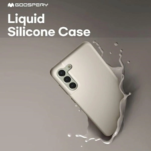 Buy Mercury Silicone Case Apple iPhone 15 light gray - MCR344 - {ean13} - Home Screen Store Europe