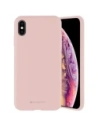 Mercury Silikonhülle Apple iPhone 15 rosa sandig