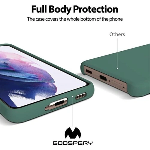 Buy Mercury Silicone Case Apple iPhone 15 green - MCR347 - {ean13} - Home Screen Store Europe