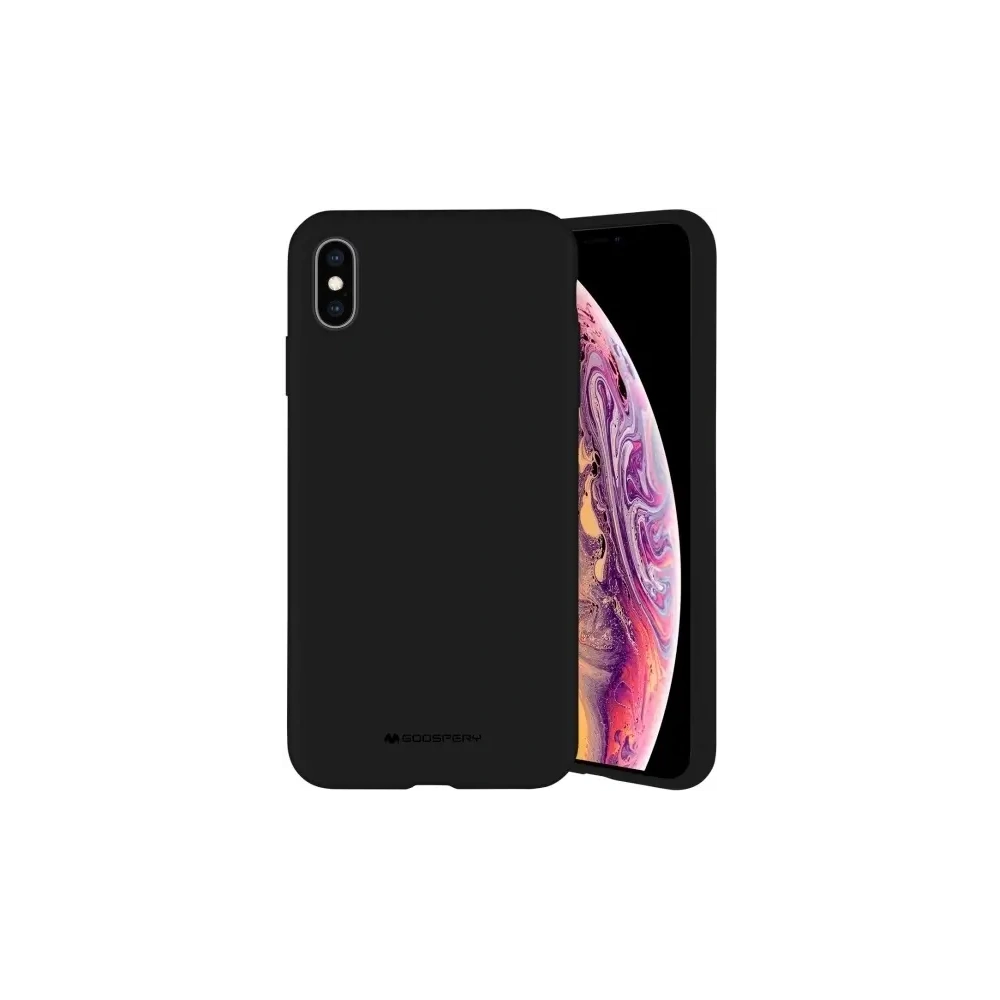 Etui Mercury Silicone do Apple iPhone 15 Plus czarny