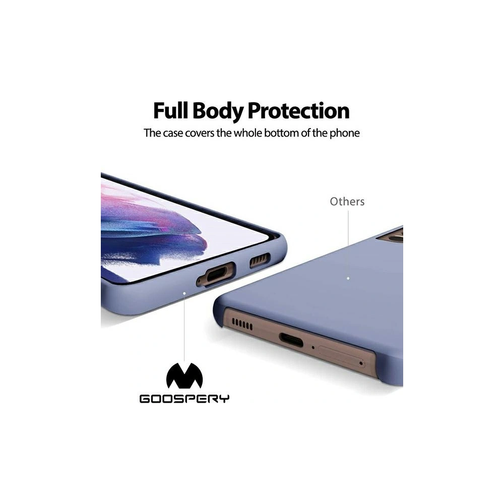 Etui Mercury Silicone do Apple iPhone 15 Plus fioletowy