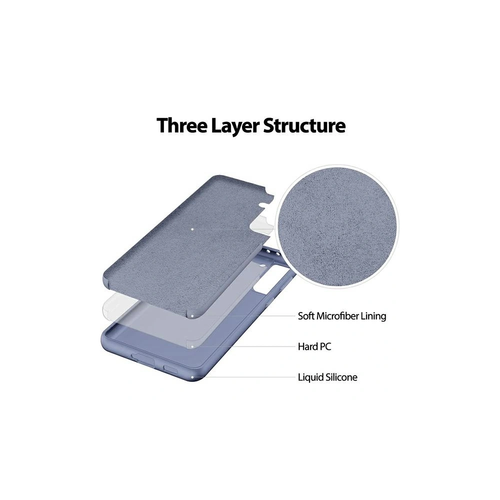 Etui Mercury Silicone do Apple iPhone 15 Plus fioletowy