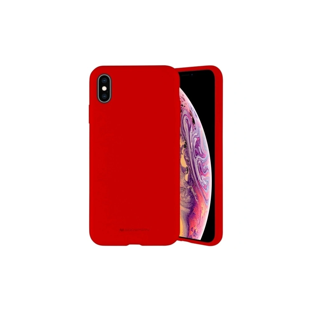 Etui Mercury Silicone do Apple iPhone 15 Pro czerwony