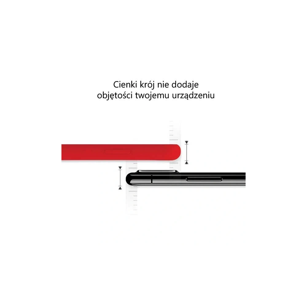 Etui Mercury Silicone do Apple iPhone 15 Pro czerwony