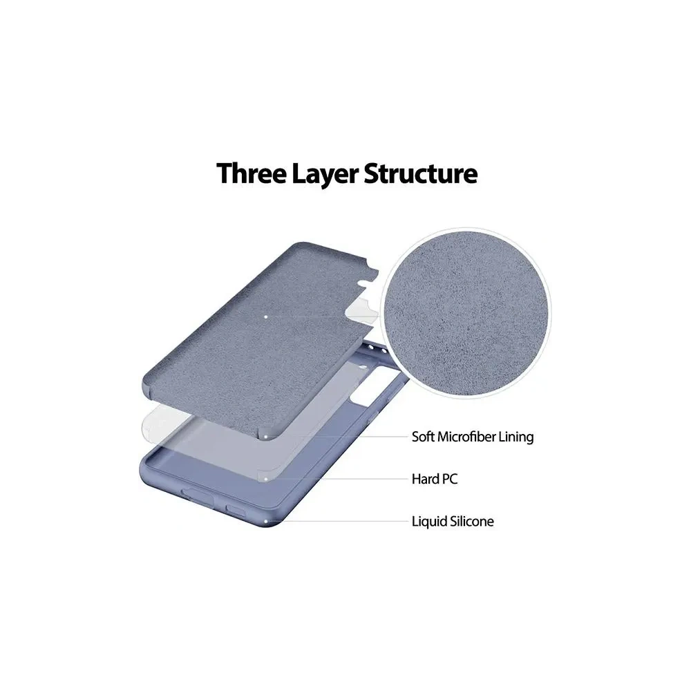 Etui Mercury Silicone do Apple iPhone 15 Pro fioletowy