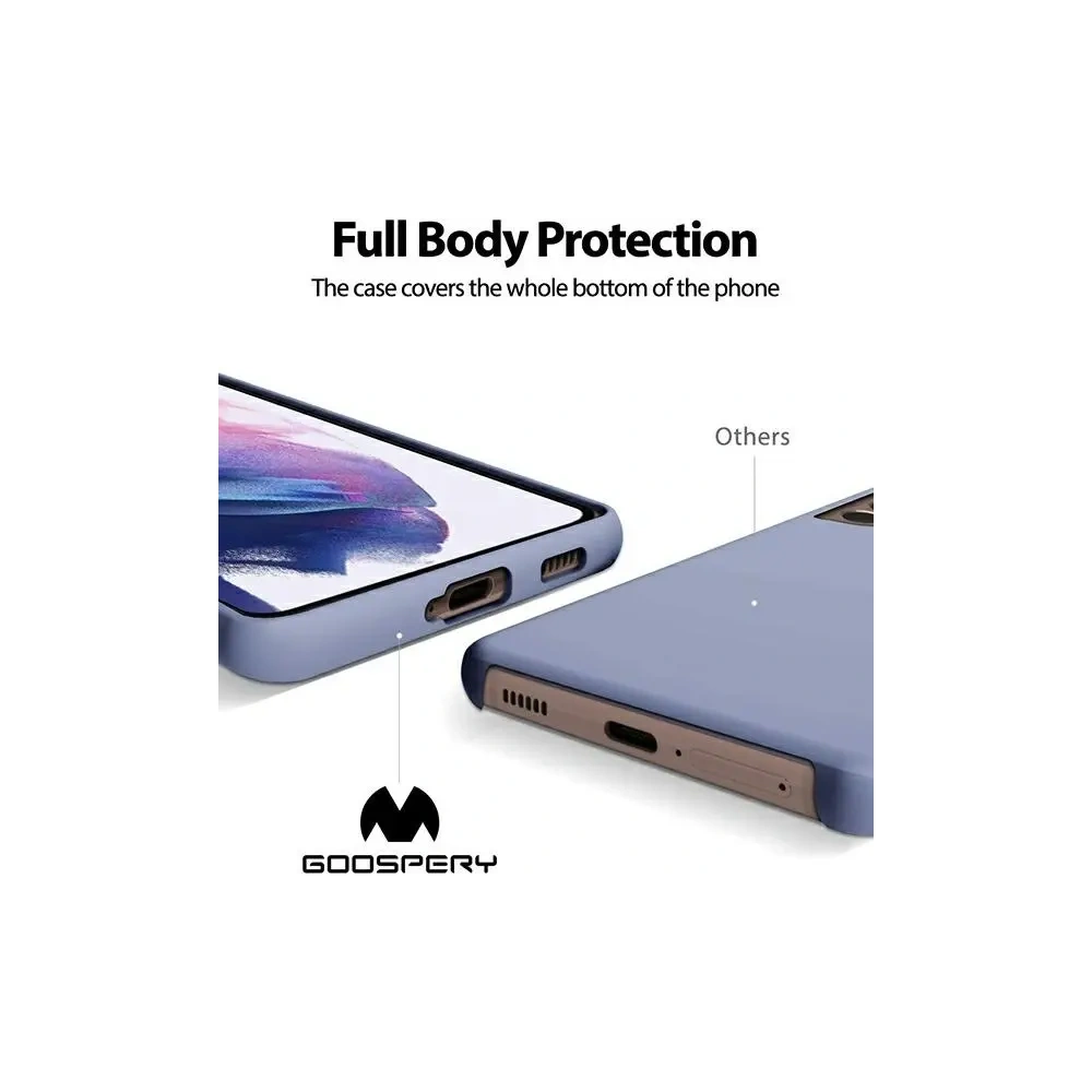 Etui Mercury Silicone do Apple iPhone 15 Pro Max fioletowy