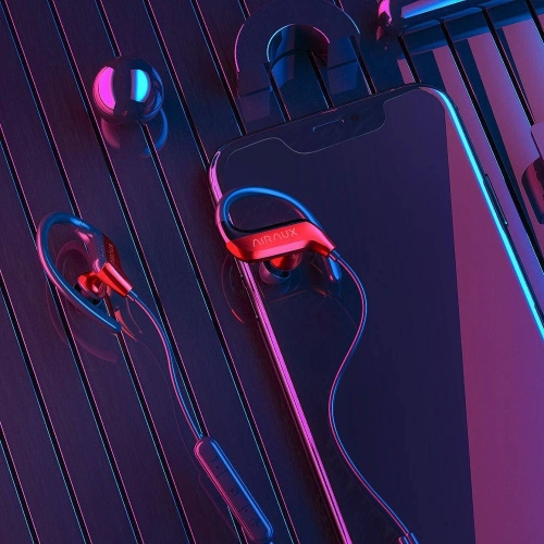 Kup Słuchawki Bluetooth 5.0 BlitzWolf AIRAUX AA-NH1 (czerwono-czarne) - BLZ244REDBLK - {ean13} - Sklep Home Screen