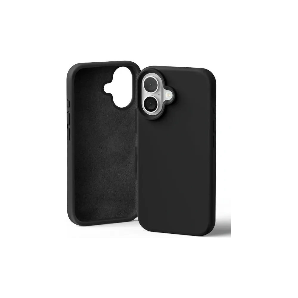 Etui Mercury Silicone do Apple iPhone 16 czarny