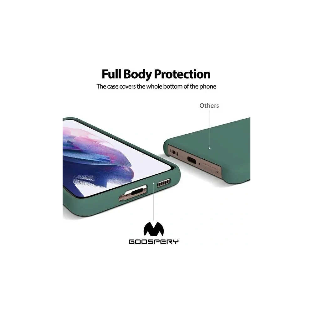 Etui Mercury Silicone do Apple iPhone 15 Pro Max zielony