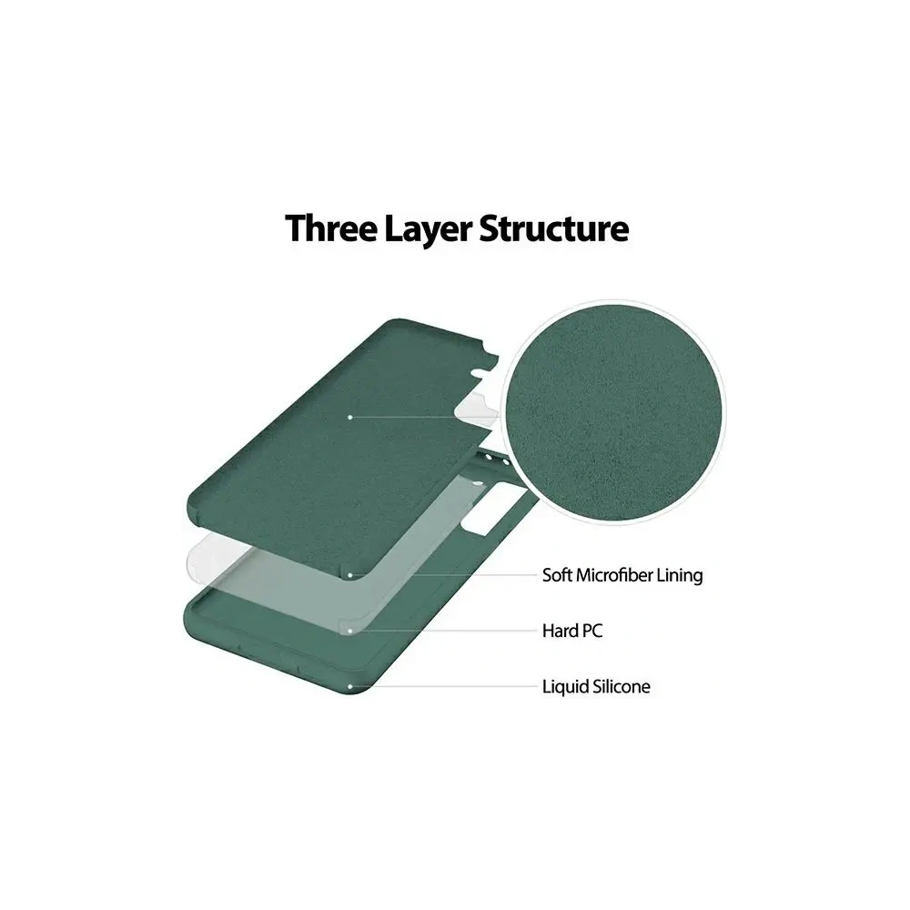 Etui Mercury Silicone do Apple iPhone 15 Pro Max zielony