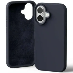 Buy Mercury Silicone Case Apple iPhone 16 navy blue - MCR375 - {ean13} - Home Screen Store Europe