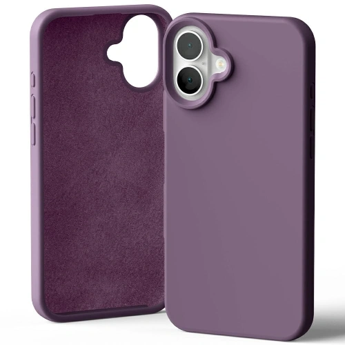Kup Husa din silicon Mercury pentru Apple iPhone 16 Plus, violet. - MCR382 - {ean13} - Sklep Home Screen